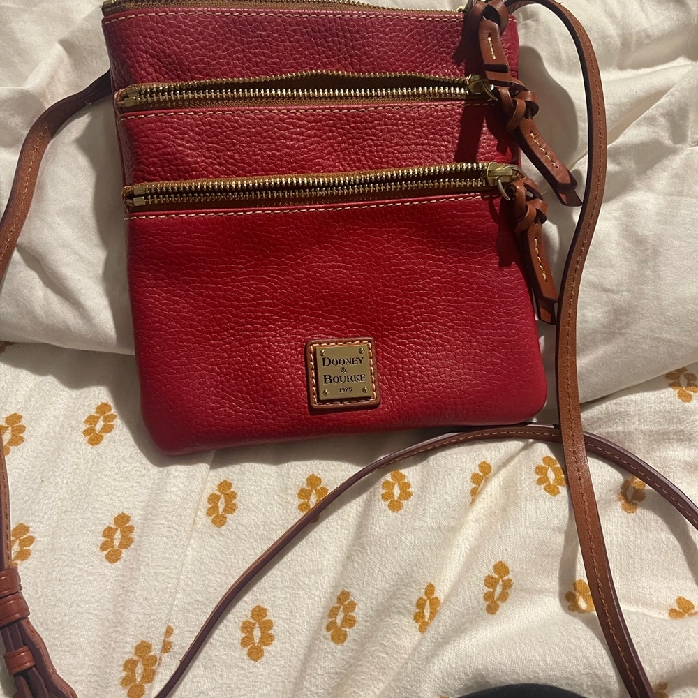 Rooney bourke red purse